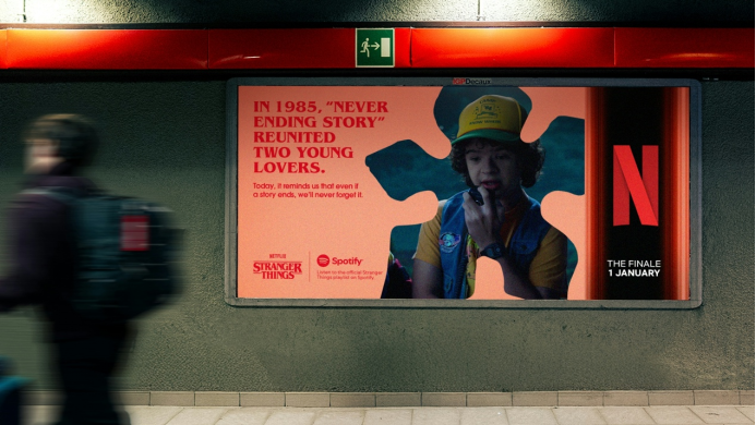 Netflix和Spotify为1487 Netflix和Spotify为1487