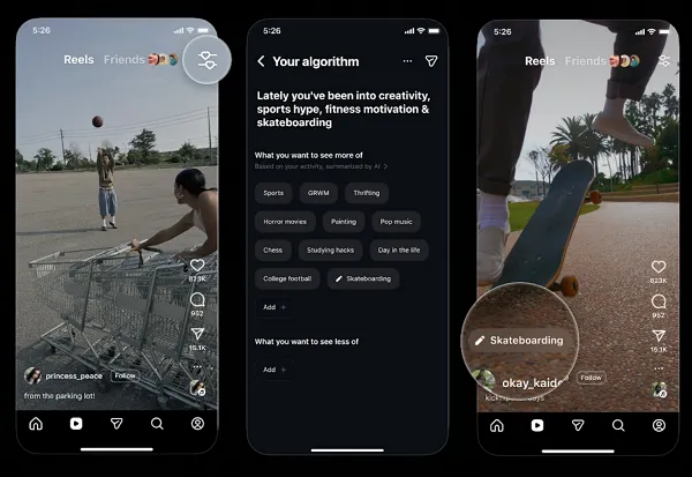 Instagram 向全球所有英语用户推出算法控制选项425 Instagram 向全球所有英语用户推出算法控制选项425