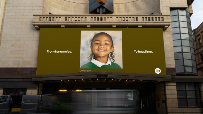 Spotify 的户外广告活动展示了洛拉1615